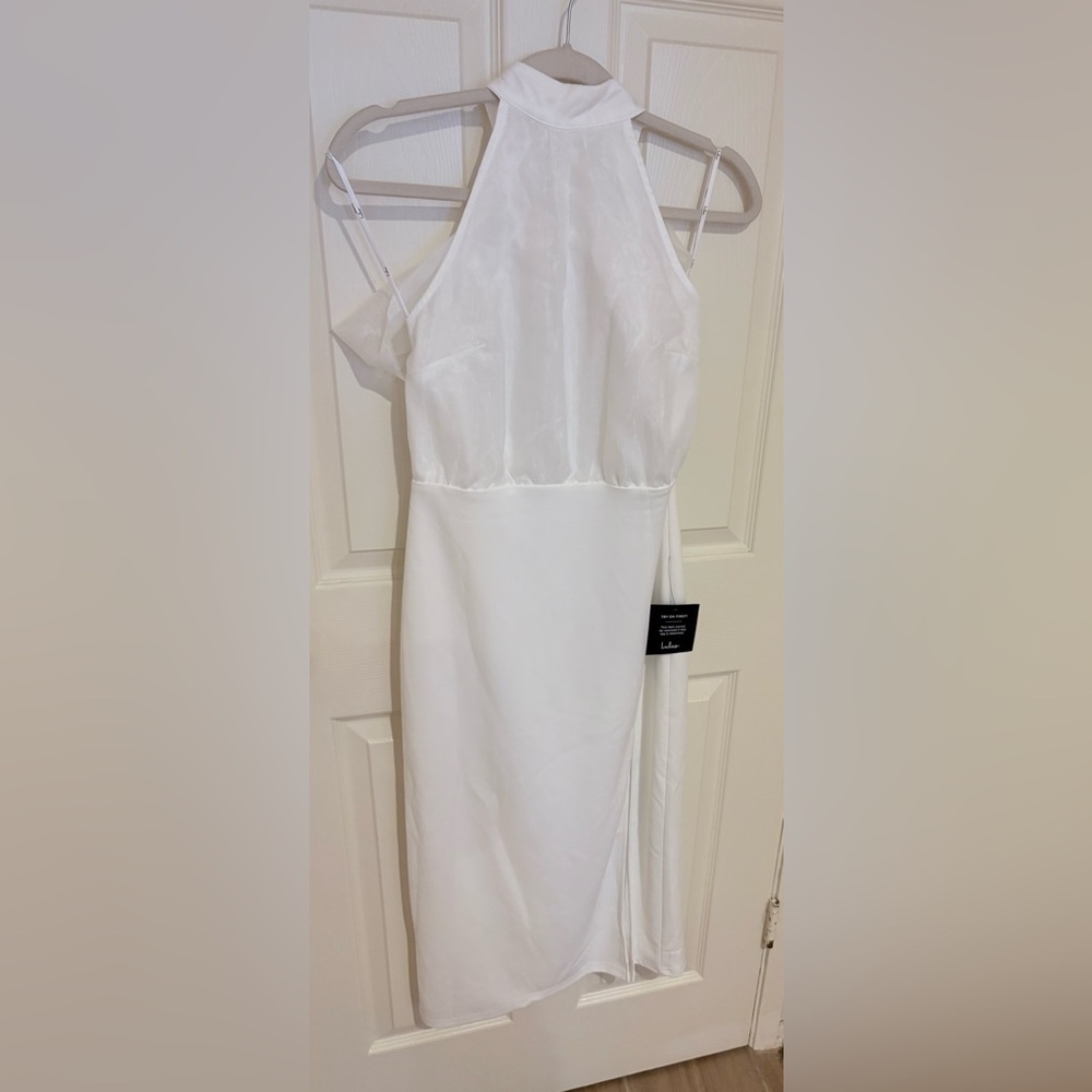 Lulu's Ivory Midi Dress